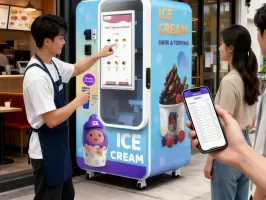 Come i sistemi intelligenti riducono i costi di manutenzione nelle macchine per il gelato robot